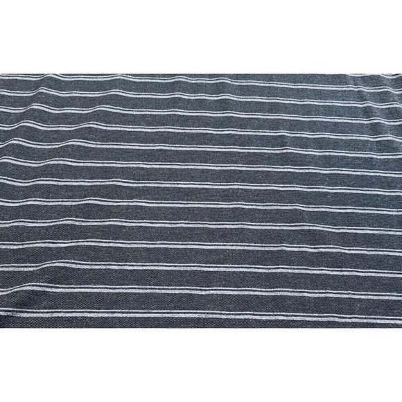 Cremieux Collection Size 2XL Men's Gray Stripe Long Sleeve Cotton Polo NWT - Picture 8 of 11